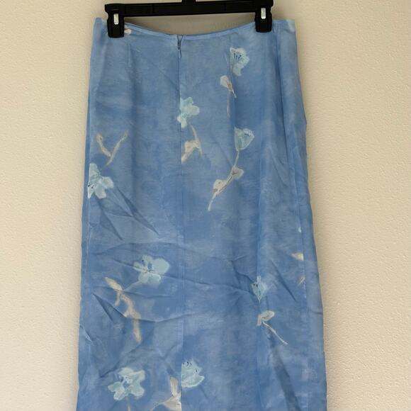 Sigrid Olson floral long maxi boho bohemian 90s Y2K festival fairy hippie slit 4 - Picture 8 of 11